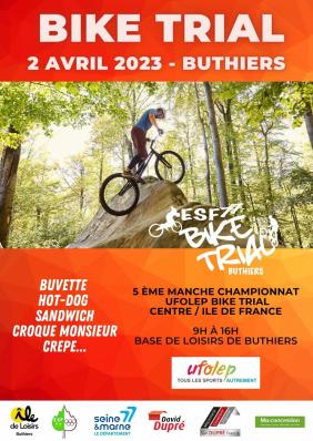 Affiche championnat ufolep bike trial 2042023