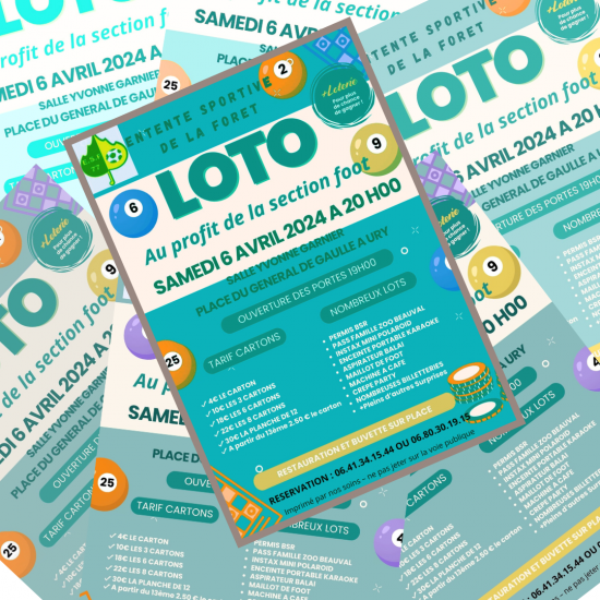 Affiche Loto